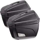 Side-Cases K22N Monokey + Portavaligie Laterale - Kappa Moto Compatible With Royal Enfield Interceptor 650 (2019-2023)