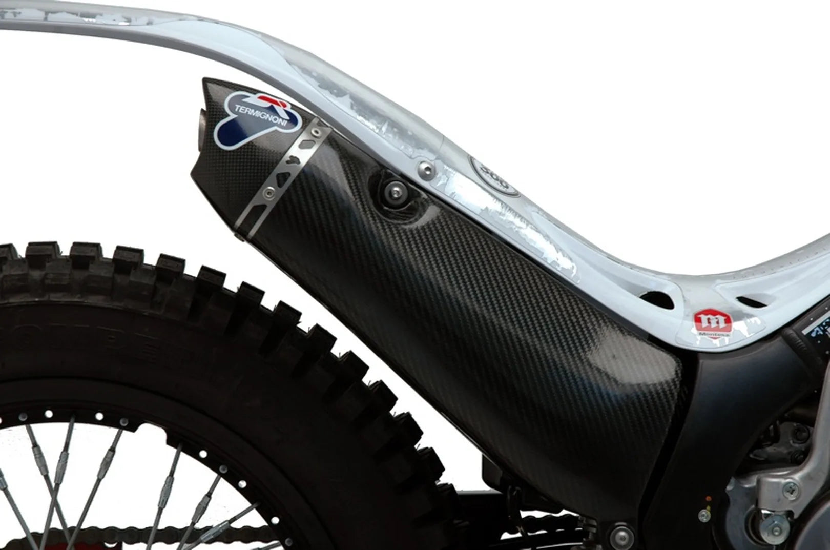 Complete Exhaust System Without Catalytic Converter And Without Sound Certification Carbon T Carbon Cap - Termignoni Compatible With Montesa Cota 260 4Rt