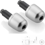 Couple Bar-End Plugs Ma302A - Rizoma Compatible With Ducati Hypermotard (2013-2015)