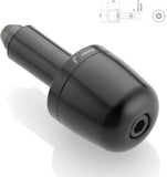 Couple Bar-End Plugs Ma303B - Rizoma Compatible With Ducati Hypermotard Sp (2013-2015)