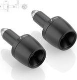 Couple Bar-End Plugs Ma532B - Rizoma Compatible With Ducati Scrambler 800 Sixty2 (2015-2019)