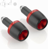 Couple Bar-End Plugs Ma532R - Rizoma Compatible With Mv Agusta Brutale 989 R (2007-2011)