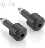 Couple Bar-End Plugs Ma533B - Rizoma Compatible With Suzuki Gsx-S 1000 Abs (2019)