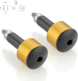 Couple Bar-End Plugs Ma533G - Rizoma Compatible With Ducati Scrambler 800 Sixty2 (2015-2019)