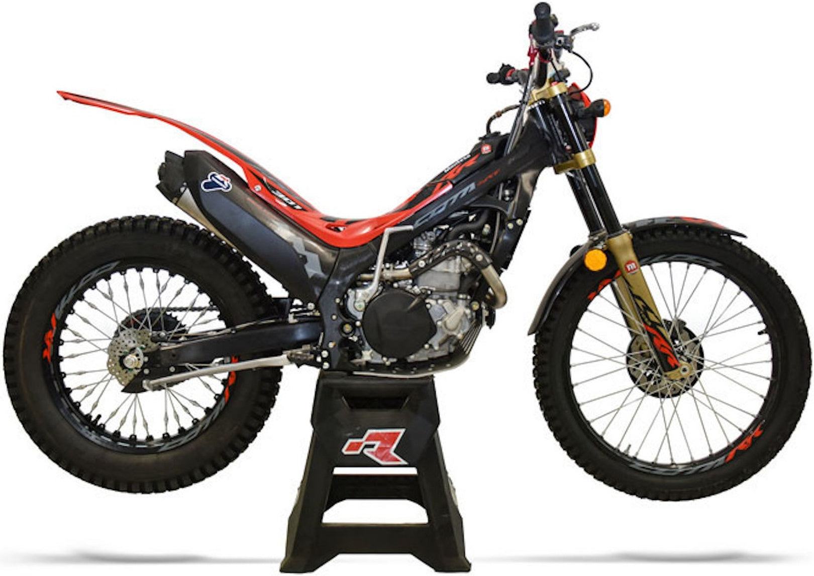 Complete Exhaust System Without Sound Certification Full Titanium - Termignoni Compatible With Montesa Cota 300 Rr