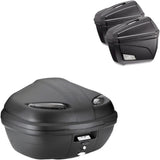 Top Case K47Nt + Side-Cases K22N + Holder + Side-Case Holder - Kappa Moto Compatible With Honda Nc 700 X (2012-2013)
