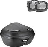 Top Case K47Nt + Side-Cases Kgr46 + Side-Case Holder - Kappa Moto Compatible With Honda Nc 750 S - Dct (2014-2015)