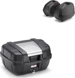 Top Case Kgr52 + Side-Cases K33N + Holder + Side-Case Holder - Kappa Moto Compatible With Honda Cbf 500 (2004-2012)