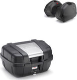 Top Case Kgr52 + Side-Cases K33N + Holder + Side-Case Holder - Kappa Moto Compatible With Honda Nc 750 S (2016-2020)