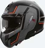 Flip-Up Motorcycle Helmet Airoh Mathisse Ii - Mth2G32 Thermoplastic Hrt Matte Orange Genius Size M