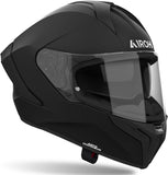 Full-Face Motorcycle Helmet Airoh Matryx - Mx11 Composite Carbon Matte Black Color Size L