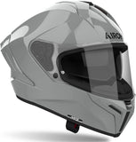 Full-Face Motorcycle Helmet Airoh Matryx - Mx98 Composite Carbon Concrete Grey Gloss Color Size S