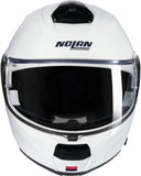 Flip-Up Travelling Motorcycle Helmet Nolan N100-6 White Classico 305 Size S