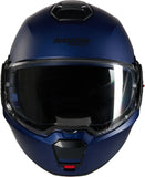 Flip-Up Travelling Motorcycle Helmet Nolan N120-1 Blue Deep Nobile 313 Size S