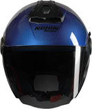 Urban Commuting Motorcycle Helmet Nolan N40-5 Blue Deep Nobile 312 Size Xxl