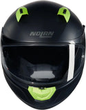 Full-Face Speeding Motorcycle Helmet Nolan N60-6 Black / Green Impulso Nobile 311 Size M
