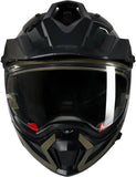 Full-Face Adventur Motorcycle Helmet Nolan N70-2 X Stone / Black Nobile 314 Size M