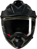 Full-Face Adventur Motorcycle Helmet Nolan N70-2 X Stone / Black Nobile 314 Size M