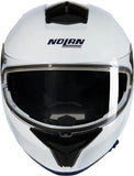 Full-Face Speeding Motorcycle Helmet Nolan N80-8 White Classico 305 Size Xxl
