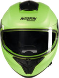 Full-Face Speeding Motorcycle Helmet Nolan N80-8 Green Impulso / Black Mivedi 329 Size Xs