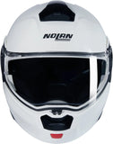 Flip-Up Travelling Motorcycle Helmet Nolan N90-3 White Classico 305 Size Xxl