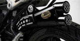 Complete Non-Catalytic Exhaust System With Sound Certification Special Edition Steel Black - Zard Compatible With Ducati Scrambler 800 (2015-2016)