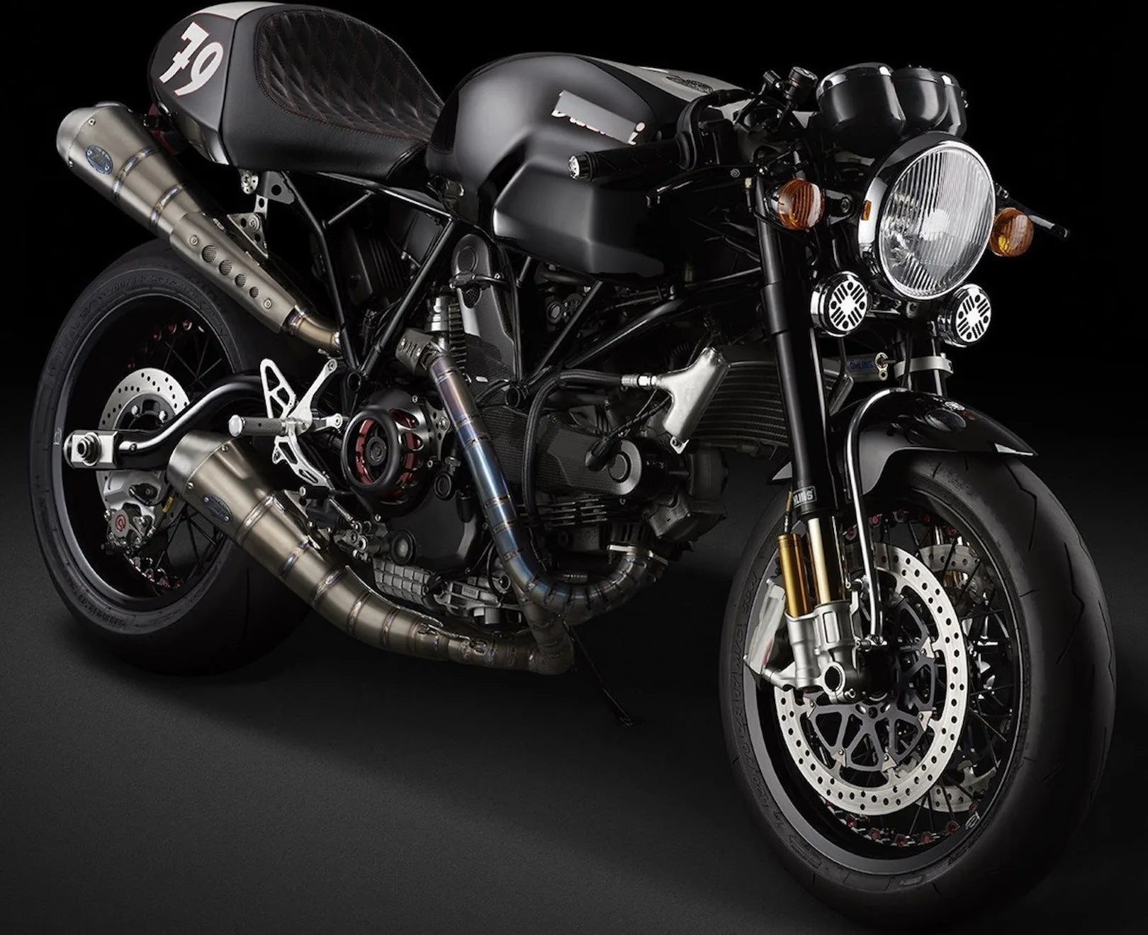 Complete Catalytic Exhaust System With Sound Certification Stainless Steel - Zard Compatible With Ducati Ducati Sport 1000 (2007-2009)