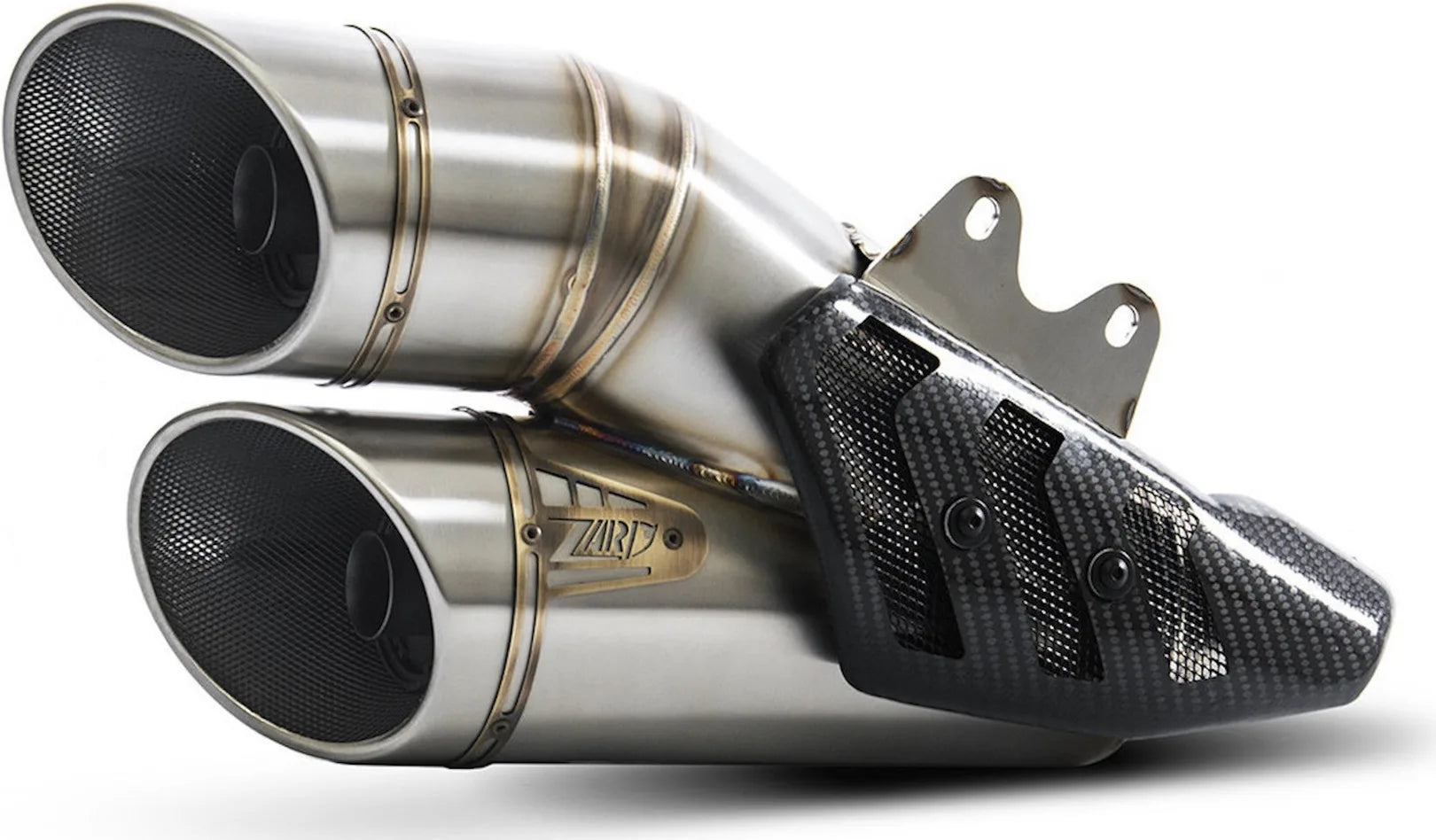 Exhaust Tip With Noise Certification Stainless Steel - Zard Compatible With Ducati Xdiavel (2016-2020)