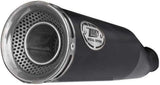 Exhaust Tip With Noise Certification Zuma Steel Black Endcap Aluminium - Zard Compatible With Ducati Scrambler 800 (2015-2016)