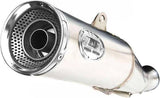Exhaust Tip With Noise Certification Zuma Stainless Steel Endcap Aluminium - Zard Compatible With Ducati Scrambler 800 Desert Sled (2017-2019)