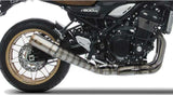 Complete Catalytic Exhaust System With Sound Certification Stainless Steel - Zard Compatible With Kawasaki Z 900 Rs (2018-2020)