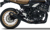 Complete Catalytic Exhaust System With Sound Certification Titanium Black - Zard Compatible With Kawasaki Z 900 Rs (2018-2020)