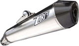 Exhaust Tip With Noise Certification Conical Stainless Steel Endcap Aluminium - Zard Compatible With Moto Guzzi Norge (2006-2010)