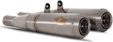 Exhaust Tip With Noise Certification Conical Stainless Steel - Zard Compatible With Triumph Thruxton 1200 R Rs (2021-2023)