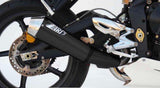 Exhaust Tip With Noise Certification Steel Black - Zard Compatible With Triumph Street Triple 675 (2007-2012)