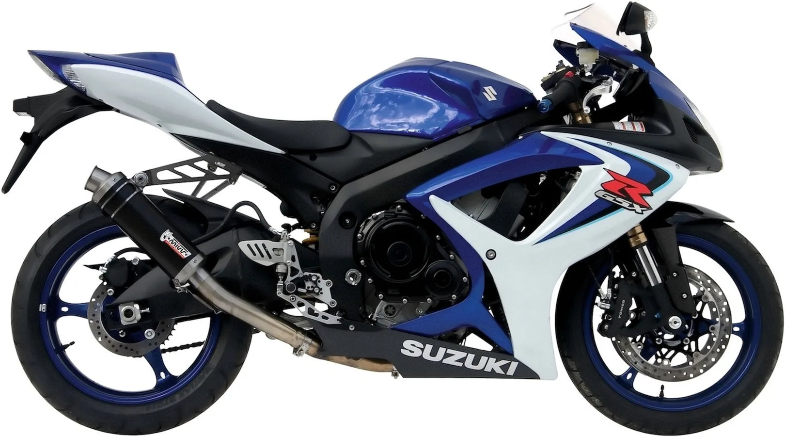 Catalytic Exhaust Tip With Sound Certification Gp Carbon - Mivv Compatible With Suzuki Gsx-R 600 (2006-2007)