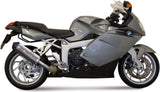 Non-Catalytic Exhaust Tip With Sound Certification Oval Titanium Carbon - Mivv Compatible With Bmw K 1200 R (2005-2008)