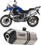 Exhaust Tip With Noise Certification Speed Edge Titanium Carbon - Mivv Compatible With Bmw R 1200 Gs (2008-2009)