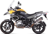 Exhaust Tip With Noise Certification Oval Titanium Carbon - Mivv Compatible With Bmw R 1200 Gs Adventure (2010-2012)
