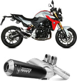 Exhaust Tip With Noise Certification X-M1 Steel Black - Mivv Compatible With Bmw F 900 R (2020-2024)
