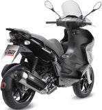 Complete Non-Catalytic Exhaust System With Sound Certification Urban Stainless Steel - Mivv Compatible With Gilera Nexus 300 (2008-2013)