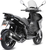 Complete Catalytic Exhaust System With Sound Certification Urban Stainless Steel - Mivv Compatible With Aprilia Sr Max 300 (2012-2016)