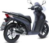 Complete Catalytic Exhaust System With Sound Certification Urban Stainless Steel - Mivv Compatible With Honda Sh 150 (2002-2012)