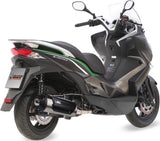 Complete Non-Catalytic Exhaust System With Sound Certification Urban Stainless Steel - Mivv Compatible With Kawasaki J 300 (2014-2016)