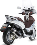 Complete Catalytic Exhaust System With Sound Certification Urban Stainless Steel - Mivv Compatible With Piaggio Beverly 125 (2010-2012)