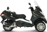 Complete Non-Catalytic Exhaust System With Sound Certification Urban Stainless Steel - Mivv Compatible With Piaggio X8 200 (2005-2007)