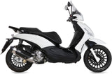 Complete Catalytic Exhaust System With Sound Certification Urban Stainless Steel - Mivv Compatible With Piaggio Beverly 125 (2014-2016)