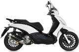 Complete Catalytic Exhaust System With Sound Certification Urban Stainless Steel - Mivv Compatible With Piaggio Beverly 125 (2014-2016)