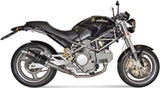 Dual Exhaust System With Sound Certification Gp Carbon - Mivv Compatible With Ducati Monster 800 (2003-2005)