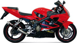 Non-Catalytic Exhaust Tip With Sound Certification Gp Steel Black - Mivv Compatible With Honda Cbr 600 Fs (2001-2003)